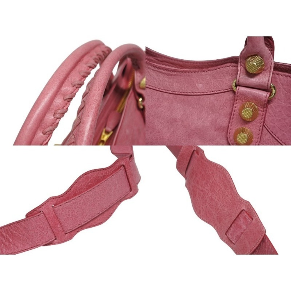 BALENCIAGA The Giant City Handbag Pink - Picture 3 of 7